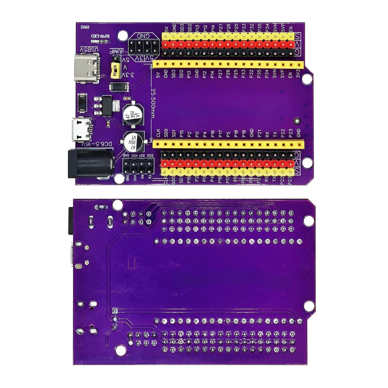 FOR ESP32 Development Board TYPE-C MICRO USB CH340C WiFi+Bluetooth Ultra-Low Power Consumption Dual Core FOR ESP32-DevKitC-32