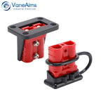 2pcs 50A 120A 175A 2P Quick Plug Forklift Battery Power Connector 600V Car Battery Charging Electrical Cable Wire Connectors