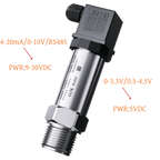 Pressure Transmitter 4-20ma 0-10V  RS485 Digital Pressure Sensor NPT1/4 16bar 200bar 4-20mA Pressure Sensor Transducer