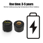 Motorcycle TPMS 2 Sensors Bluetooth 4.0 5.0 Tire Pressure Monitoring System Pit Bike Tyre Tester Diagnostic Set Moto Accessories
