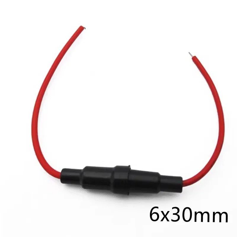 5Pcs BLX-A Glass Fuse Holder 5x20mm 6x30mm PCB Mount Fuseholder Clip Ceramic Fuse Tube Socket for Electrical Safety