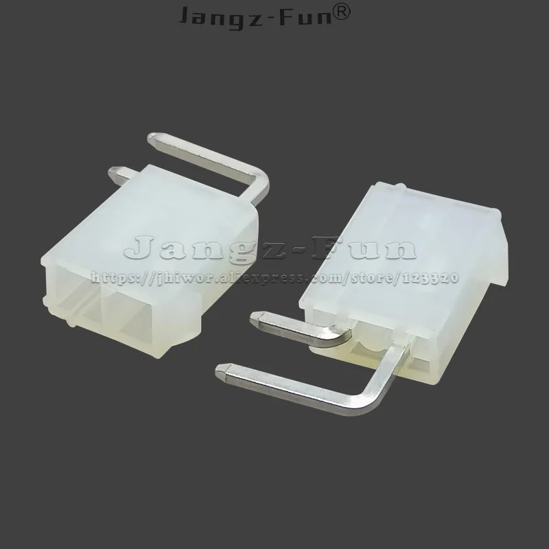 50pcs 4.2mm 5557 5559 5569 2x1P 2P Male Female Housing Top Side Entry 2 Pin Header Automotive Cable Wire Connector For Computer