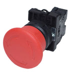 22mm Emergency-Stop Mushroom Push Button Switch XB2-ES442 Latching 600V 10A Control Electrical Starter Switch