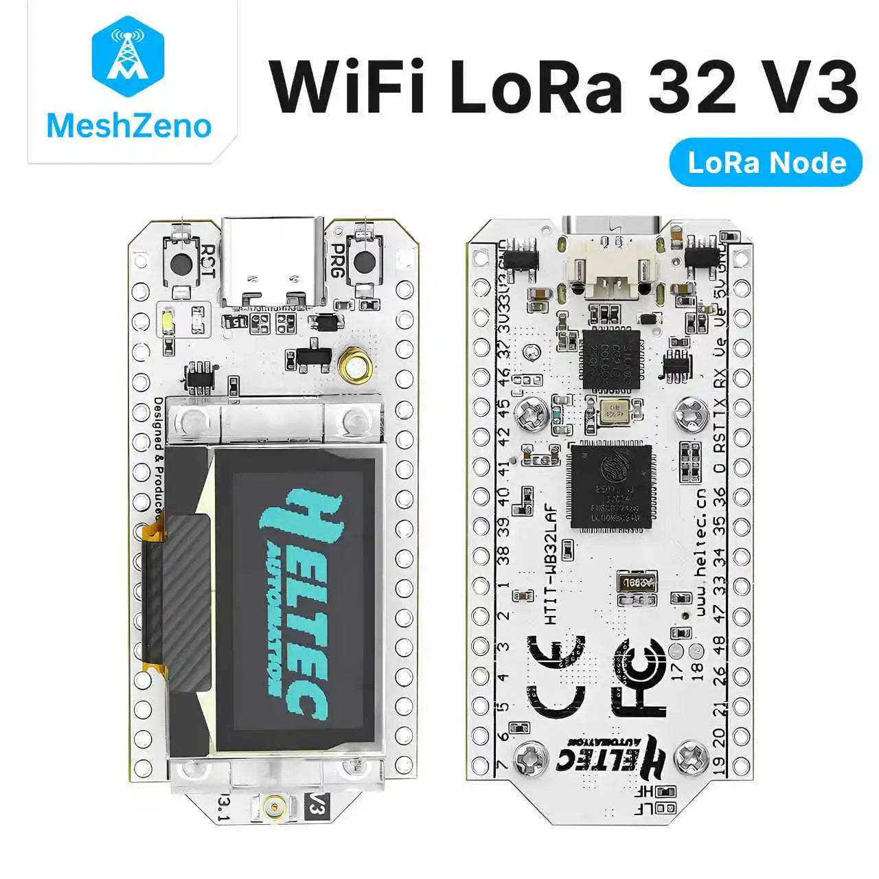 Heltec V3 ESP32-S3 Development Board Meshtastic Integrates WiFi Bluetooth LoRa SX1262 0.96 inch OLED Display For Arduino IoT