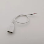 2 Pin 4 Pin Wire 5V USB 2.0 A Male Female Power Plug Pigtail Cable Jack Charging Cord Extension Connector 0.3m 1m 2m