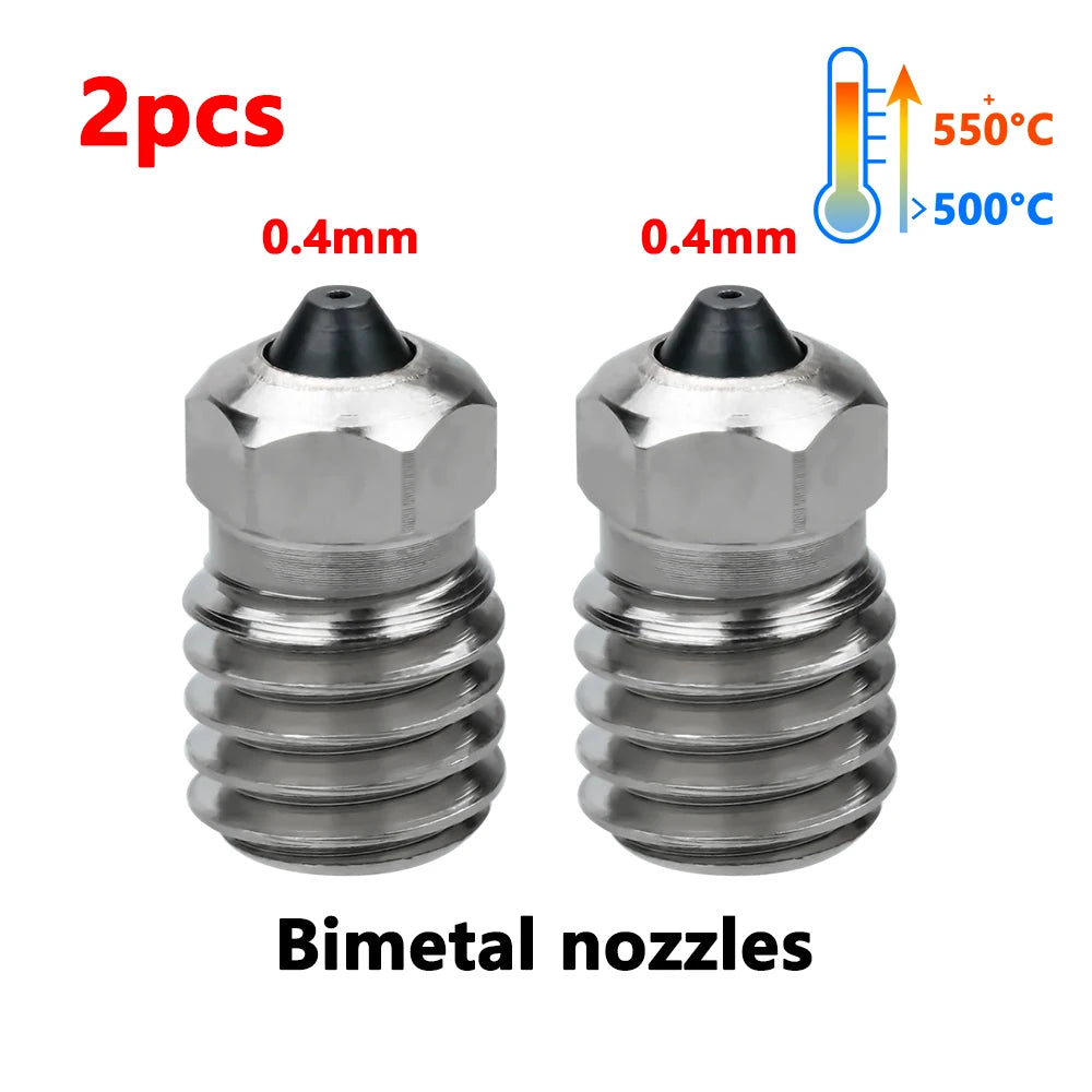 For BambuLab P1S P1P X1 X1C Upgrade Hotend Kit Heat Sinks Throat TZ V3.0 Nozzle Print Head Thermistor 3D Printer Accessories