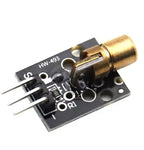 1-10pcs KY-008 650nm Laser Transmitter Module with Laser Sensor Module Non-Modulator Tube Laser Receiver Module Kit for Arduino
