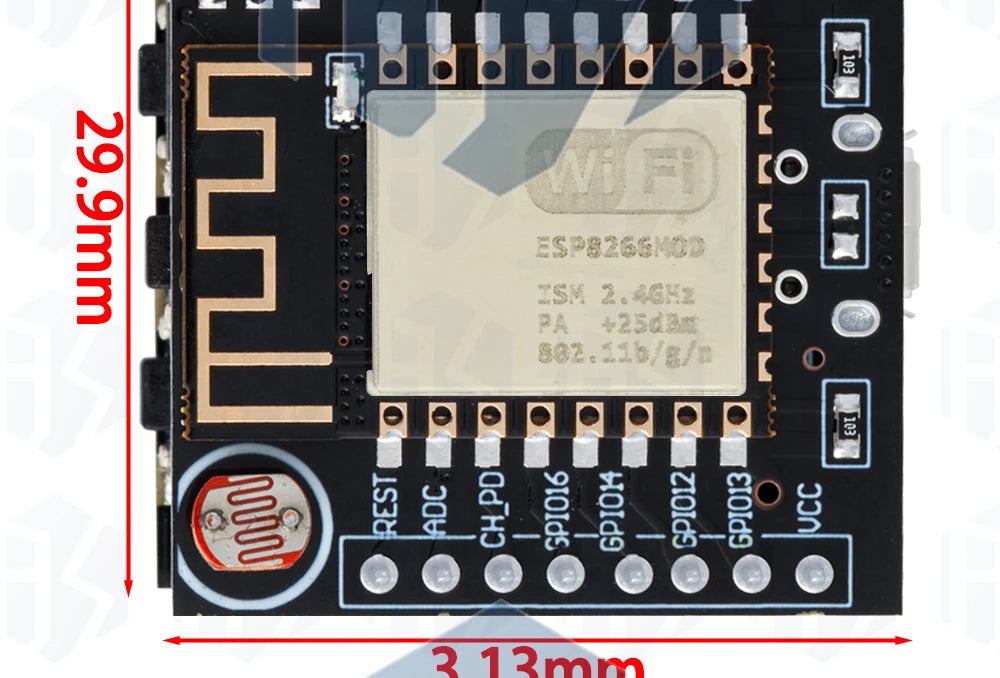 ESP8266 ESP-01 ESP-01S ESP-07 ESP-12 ESP-12E ESP-12F  ESP-07SWIFI wireless module wireless transceiver For arduino