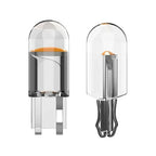 1pc W5W Led T10 Car Light COB Glass 6000K White Auto Automobiles License Plate Lamp Dome Light Reading DRL Bulb Style 12V