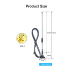 Lora 868MHz 915MHz Antenna with Magnetic Base SMA Male Omni Long Range Antennas 900MHz 1m 2m Pigtail Antena DTU Aerial