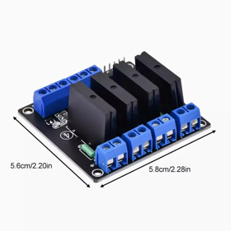 1 2 4 8 Channel 5V Relay Module Solid State SSR Low Level G3MB-202P Relay Module