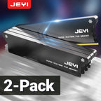 JEYI RAM Heatsink Cooler with Thermal Pads for DDR2 DDR3 DDR4 DDR5 - PC Memory Cooling Kit, Desktop Computer Heat Dissipation,