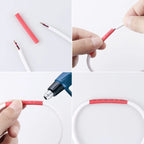 127-800pcs Heat Shrink Tube Thermoresistant Heat-shrink Tubing Wrapping Kit Electrical Connection Wire Cable Insulation Sleeving