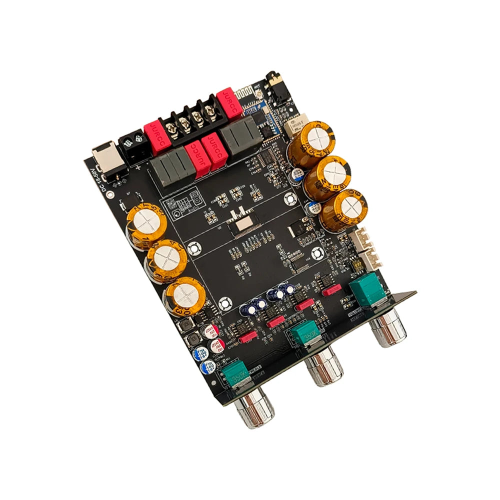DC 18-50V 3002T PRO Bluetooth Amplifier Board Qualcomm QCC3034 2.0 Channel APTX Lossless 300W+300W TPA3255