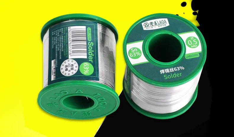 LAOA No Clean Solder Wire 63 Percent Purity High Quality Welding Tool for Electronics DIY and Repair 1mm 400g Roll