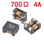 5pcs ACM7060 SMD Common Mode Filter 300ohm 500ohm 700ohm 1000ohm 1300ohm 3000ohm 4A 5A 15A Current Inductor Choke Coil 7x6mm