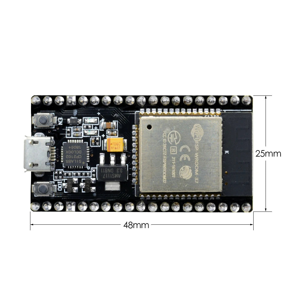 ESP32 Development Board Breakout Board GPIO 1 into 2 for 38 Pin ESP-32S ESP32 Development Board ESP8266 ESP-12E