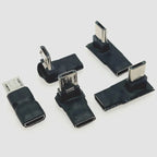 Micro USB Verlängerung Kabel Super Speed Android Elbow Erweiterung Männlichen Zu Weiblichen Daten Sync USB 2,0 Extender Kabel Ve