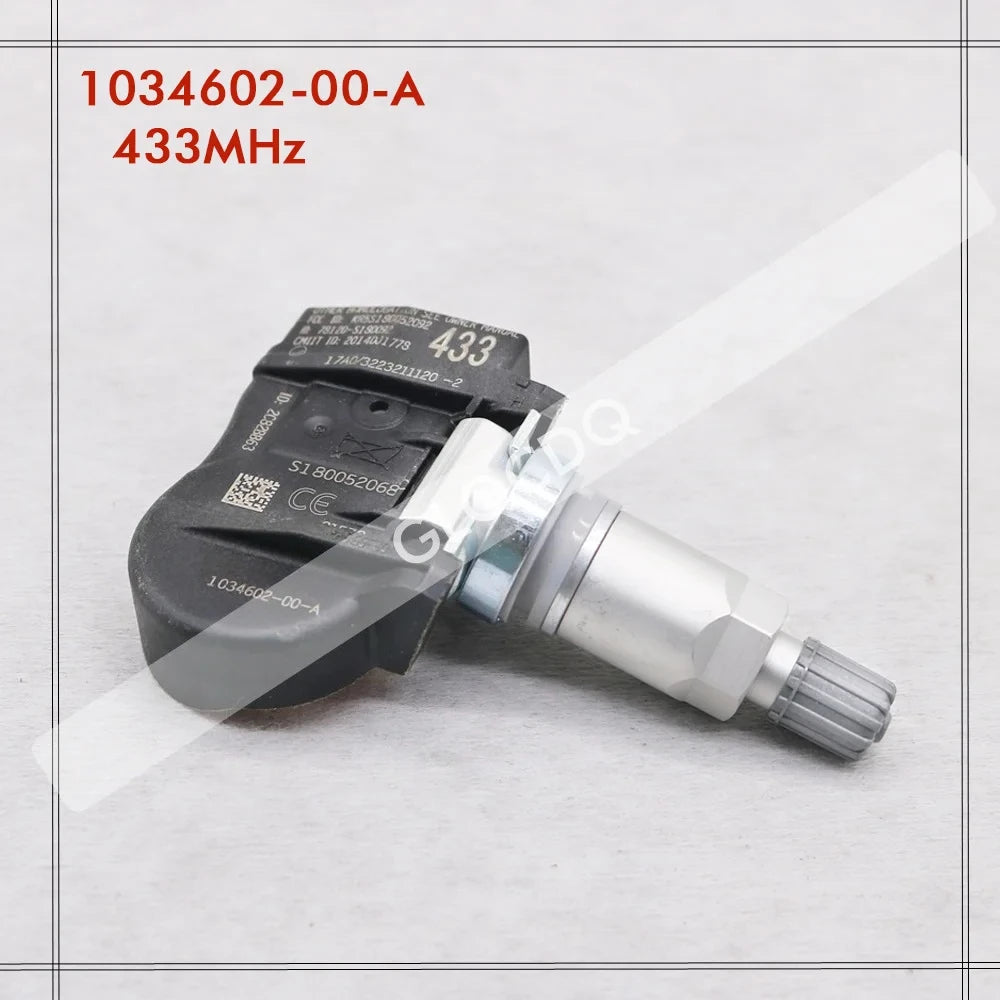 4X TPMS SENSOR For Tesla Model 3 Model S Model X 433Mhz TIRE AIR PRESSURE SENSOR 1034602-00-A 1034602-00-C 1074812-00-B