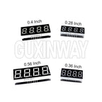 5pcs Digital tube Common AnodeCathode Red 3 4 Bit digital Tube 0.28 0.36 0.56 inch Red LED Display 7 segment