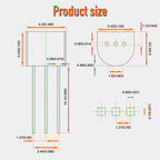 100/200PCS Triode Transistor Set BC337 BC327 2N2222 2N2907 2N3904 2N3906 S8050 S8550 A1015 C1815 TO92 PNP NPN Transistors kit