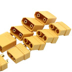 1/2/5Pairs XT90 XT-90 Male Female Bullet Connector Plugs For RC Lipo Battery RC Drone Airplane Car Boat Accessories