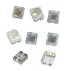 50/100/200PCS SMD LED 3528 4Pin PLCC-4 Red/Yellow/Blue/Green Color With Len For Car-Lighting