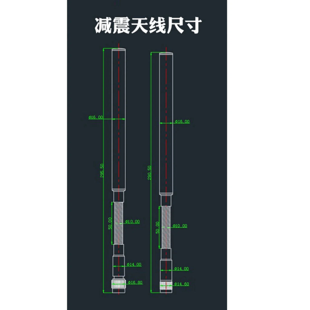 LoRa WAN shock-absorbing spring antenna 868MHz 915MHz digital transmission high-gain OMNI antenna N Male SMA Male 868-915MHz