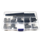 65PCS PC104 2.54 MM Pitch 4P 6P 8P 10P 40Pin Female Single Row 12.2MM Long Pin Header Strip Industrial Computer Connector Socket