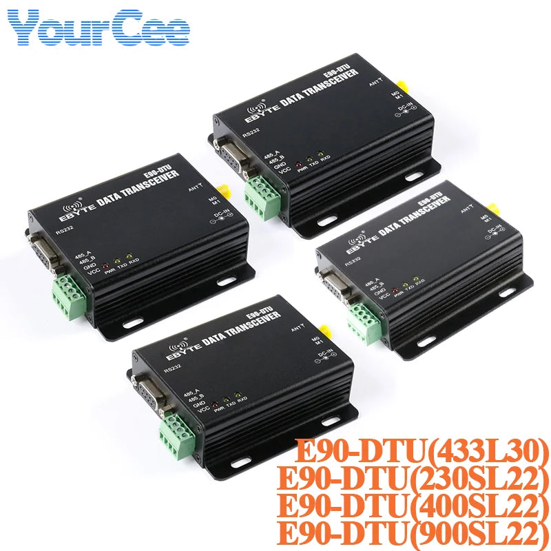 E90-DTU Automatic Relay Networking LoRa Data Transmission Radio RF Wireless Module 230SL22 400SL22 900SL22 E90-DTU 433L30