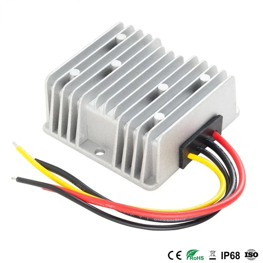 12V to 5V 24V to 5V 5A 10A 30A 20A 15A DC-DC Power Converter Step-down 8-36V to 5V Buck Module Power Regulator Supply Car LED CE