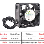 ANCHAOPU EC Brushless Axial Cooling Fan 40-140mm AC 110V-240V for Cabinet, Industrial, Server High Speed Ventilation