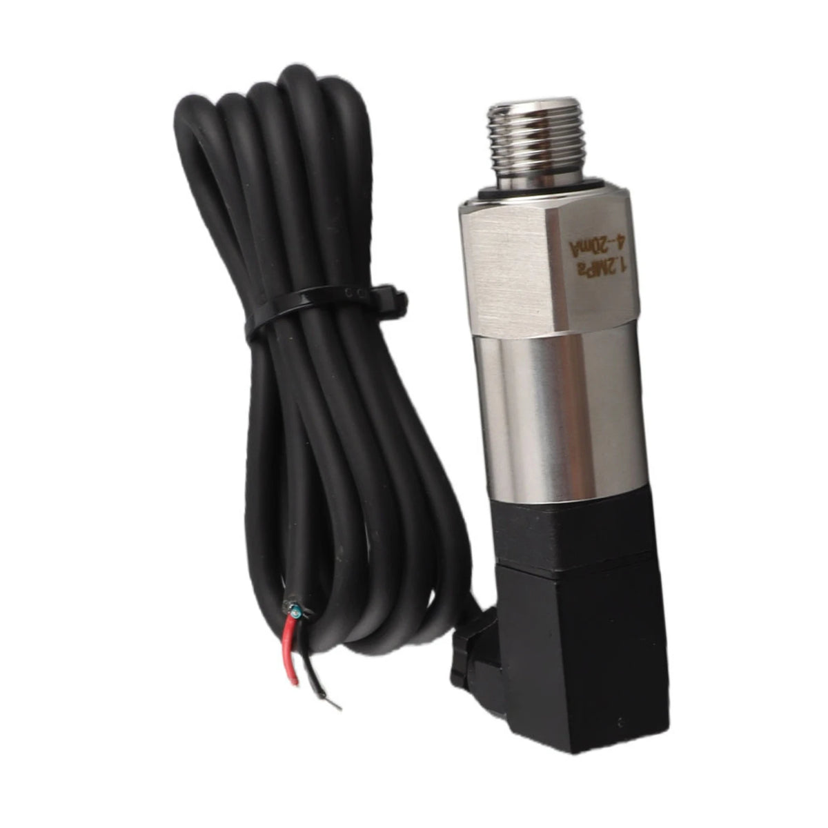 Pressure Sensor 4‑20mA Output G1/4" Silicon Pressure Transmitter Transducer for Water Gas Oil Pressure Transducer