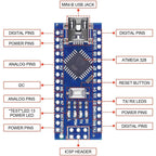 Mini / Type-C / Micro USB Nano 3.0 with The Bootloader Compatible Nano Controller for Arduino CH340 USB Driver 16Mhz ATMEGA328P