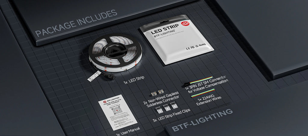 FCOB SPI RGB IC LED Light Strip WS2811 Addressable 720 630 LEDs Dream Color DC12V 24V WS2812B High Flexible FOB COB Lights