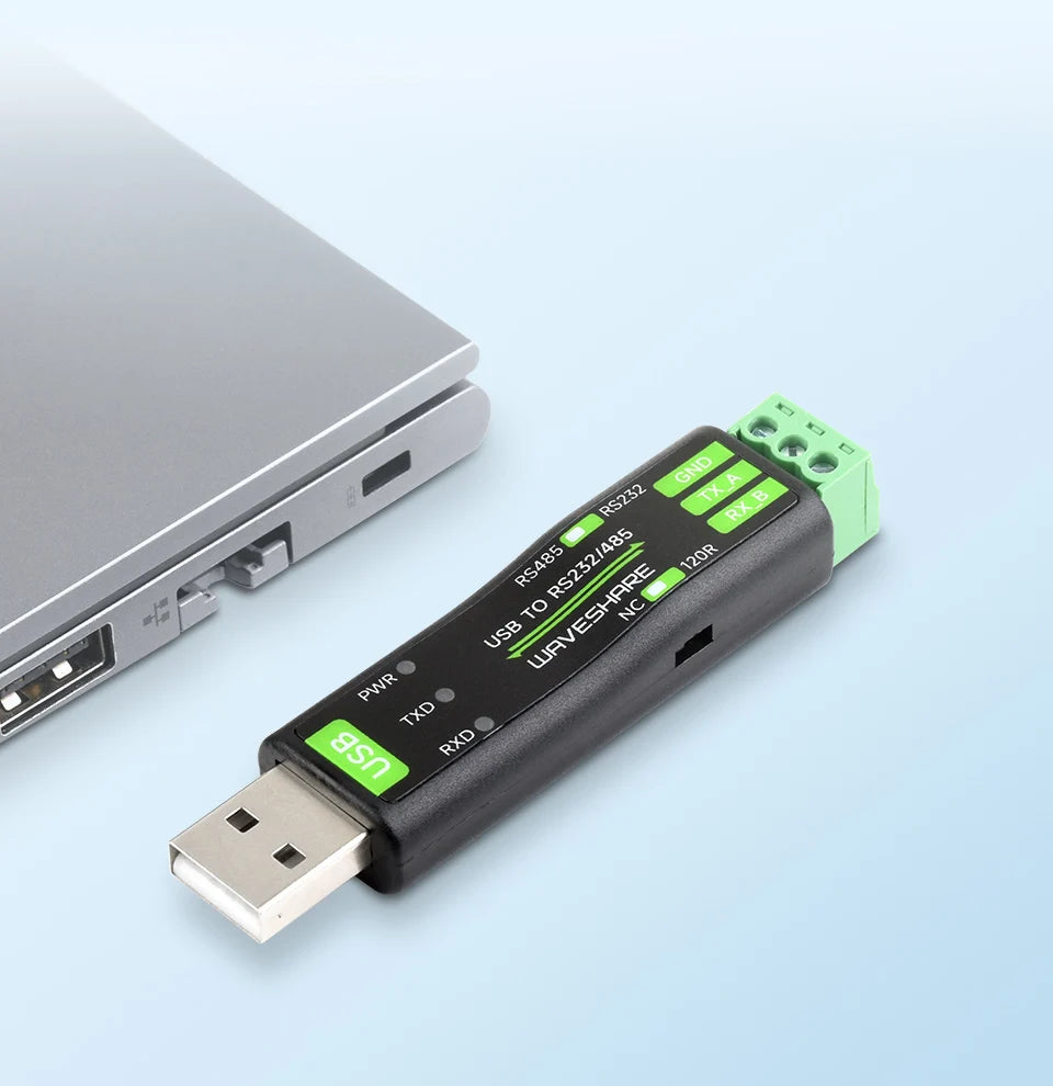 USB to RS232 RS485 Serial Converter Onboard Original FT232RNL Chip Multiple devices applicable, Multi-OS compatible