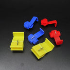 50/20/10PCS Quick Splice Wire Connector AWG22-18 Without Breaking Cable Insulated Crimp Quick Splice Electrical Terminals