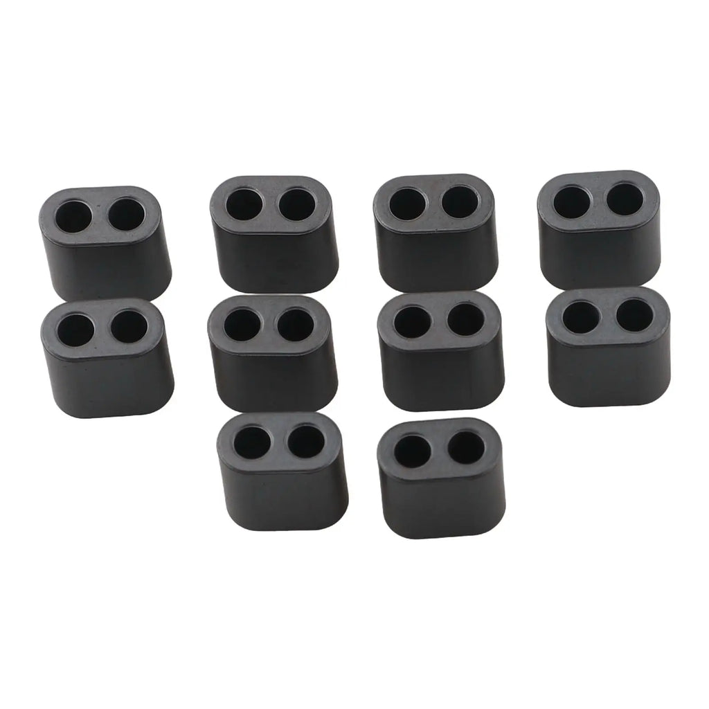  10x/Toroids Ferrite Core Magnetic Ring Bead For Radio Frequency RF RFC/ Accessories Double-Hole Magnetic Ring