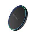 Mini Fast Wireless Charger Station For iPhone 17 16 15 14 13 11 Pro Max Induction LED Light Charging Station For Samsung Xiaomi