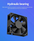 TEUCER USB Cooling Fan 8CM/12CM/14CM 800-1800RPM USB Port Power Supply Desktop Computer Available