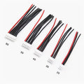 JST XH 2.54mm Female Socket Lipo Battery Balance Wire Extension Charger Plug Connector 22AWG Silicone Cable 1/2/3/4/5/6/7S