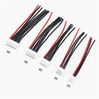 JST XH 2.54mm Female Socket Lipo Battery Balance Wire Extension Charger Plug Connector 22AWG Silicone Cable 1/2/3/4/5/6/7S