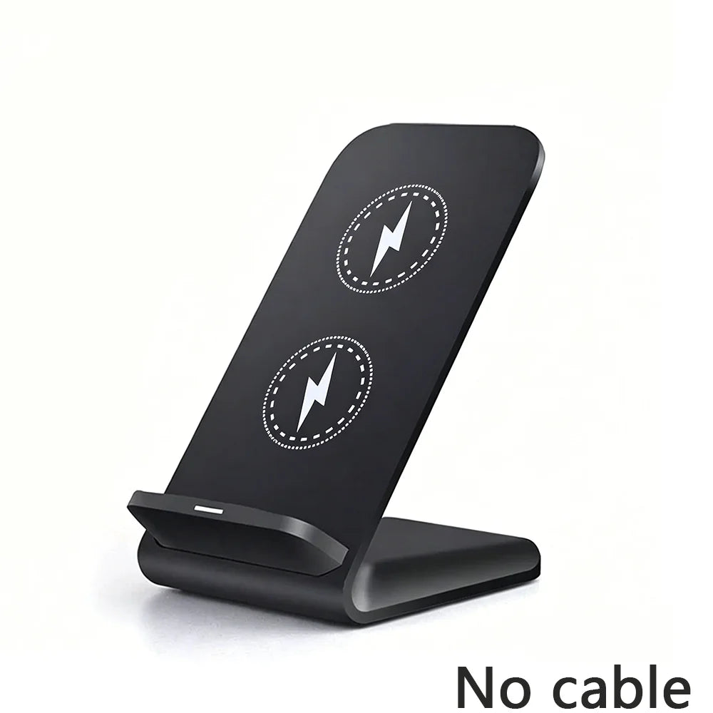 30W Fast Wireless Charger Stand Pad for iPhone 17-11/XR, Samsung Galaxy S25/S26/S21/S20, Xiaomi, Huawei & All Qi-enabled Phones
