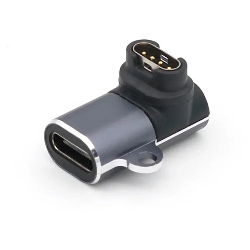 Type C/Micro/ios USB Charger Adapter For Garmin Fenix 7/6/5 Instinct 2S Venu 2 Plus EPIX forerunner 745 Watch Charging Converter