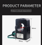 3PCS Split Core Current Transformer KCT-36 Current Sensor 100A 200A 250A 300A 400A 500A 600A Mini Current Transformer CTs
