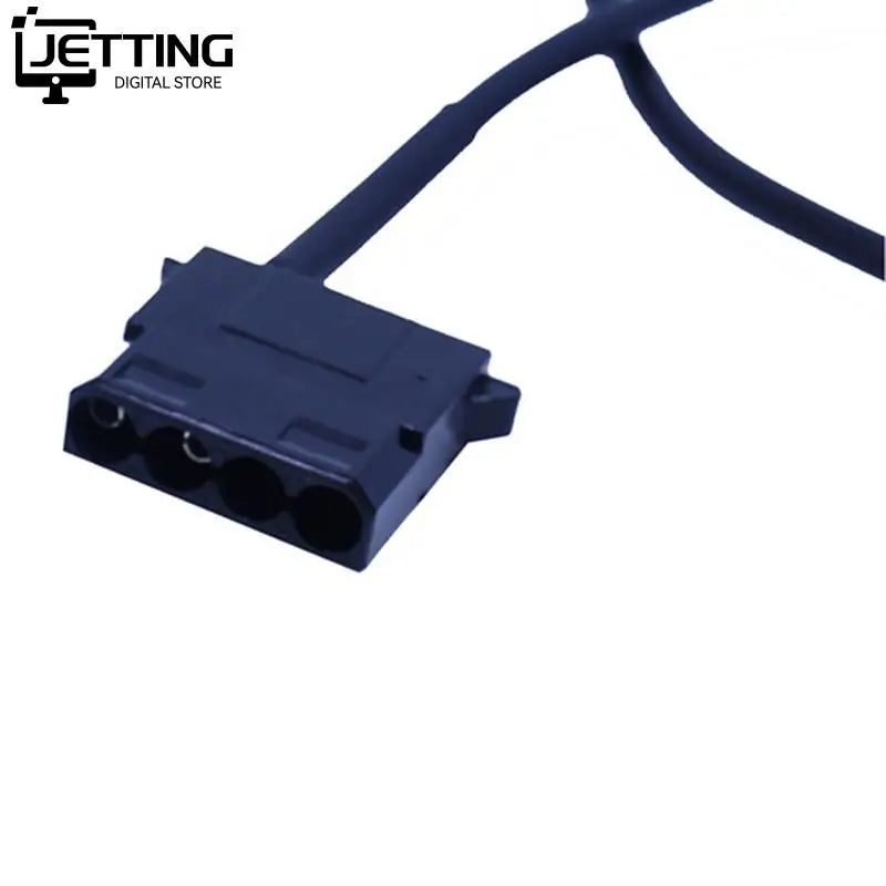 4Pin Female to 5V USB Male USB Adapter Cable USB to 4 Pin Molex Fan Power Cable Computer Case Adapter Cord