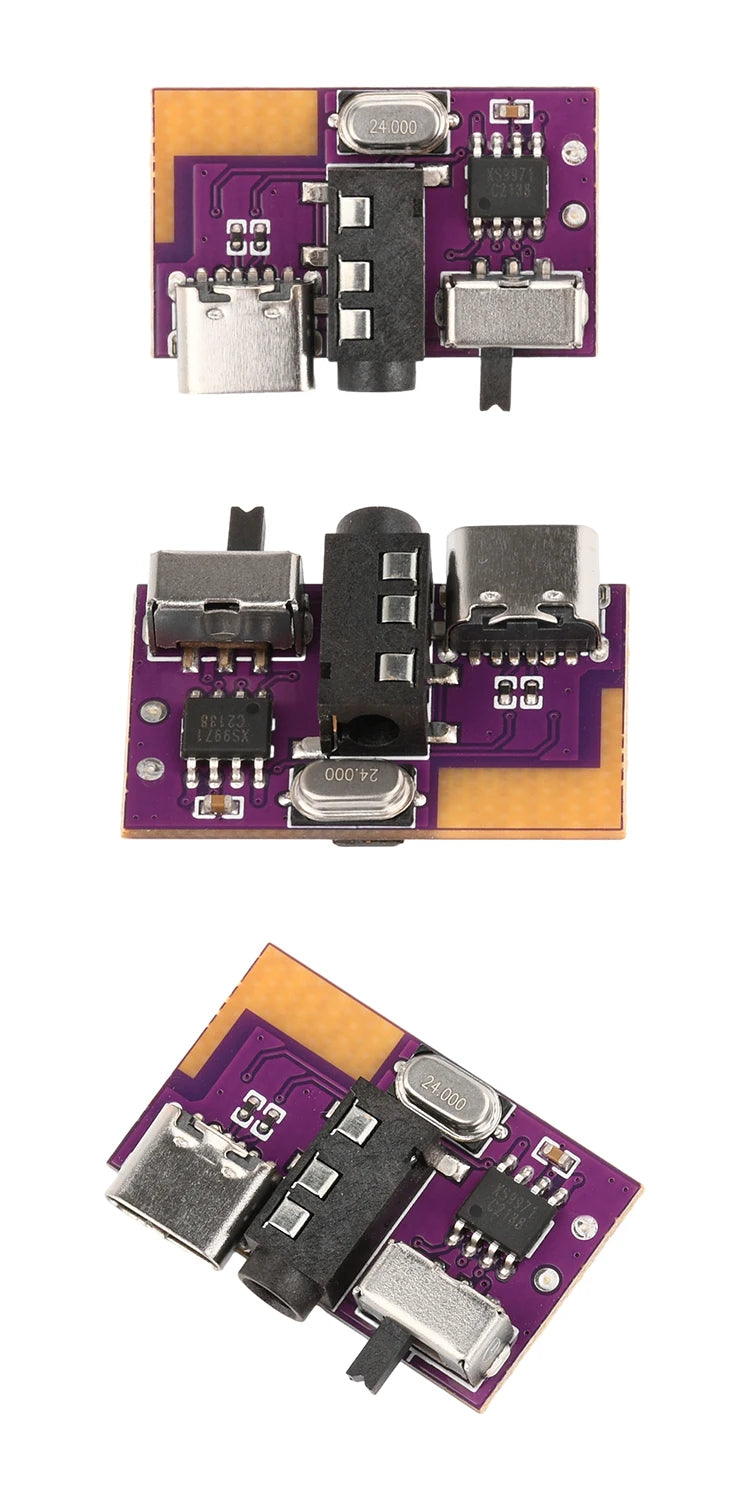 1-10 PCS DIY BT Audio Receiver Board DC 3.5V-5V 5W Mono Amplifier Decoder Board MP3 Player TWS 3.5mm AUX Speaker Stereo Module