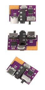 1-10 PCS DIY BT Audio Receiver Board DC 3.5V-5V 5W Mono Amplifier Decoder Board MP3 Player TWS 3.5mm AUX Speaker Stereo Module