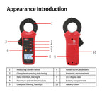 UNI-T UT251A UT251B+ UT251+ UT251C PLUS Current Leakage Clamp Meter Pliers Ammeter Professional AC Current Leak Tester