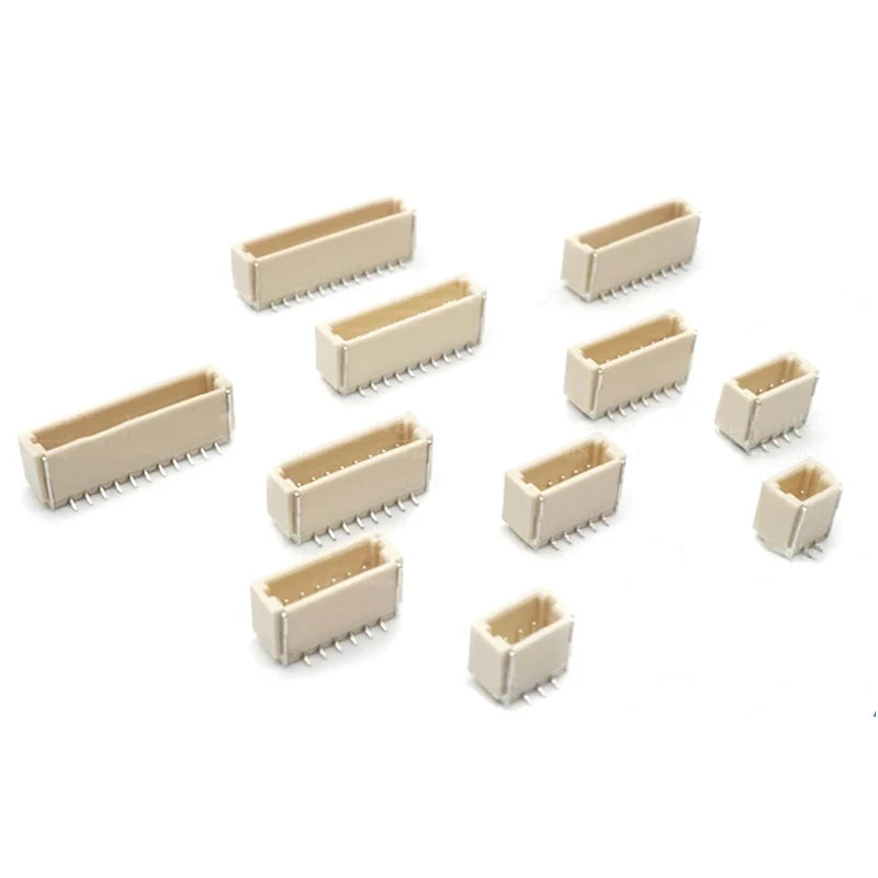 Tape packaging JST SH1.0/MX1.25/ZH1.5/PH2.0/XH2.54 Connector 2 3 4 5 6 7 8Pin SMT SMD Vertical /Horizontal Type Socket Housing